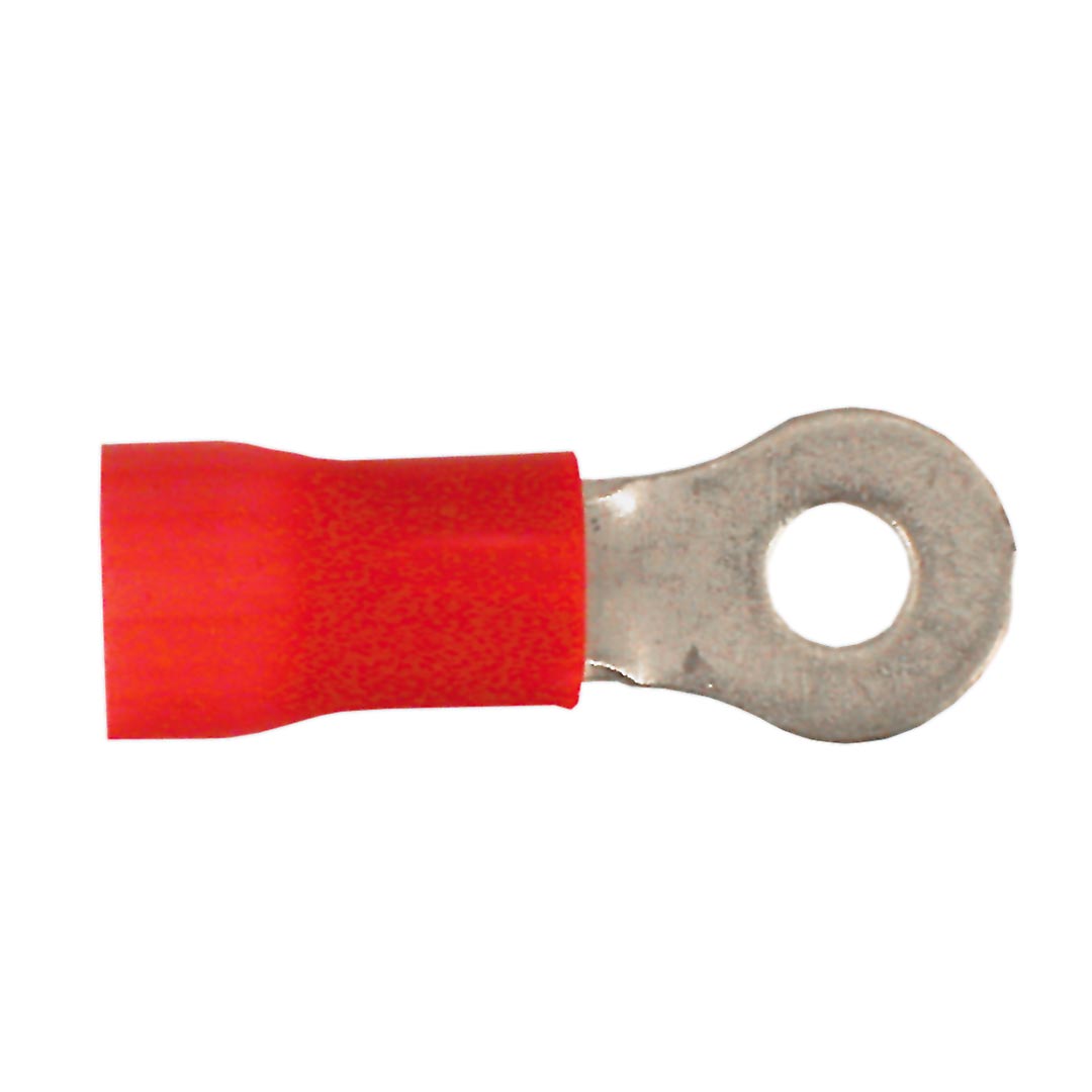PAC 810RT, 8 Gauge #10 Ring Terminal, 100 PCS