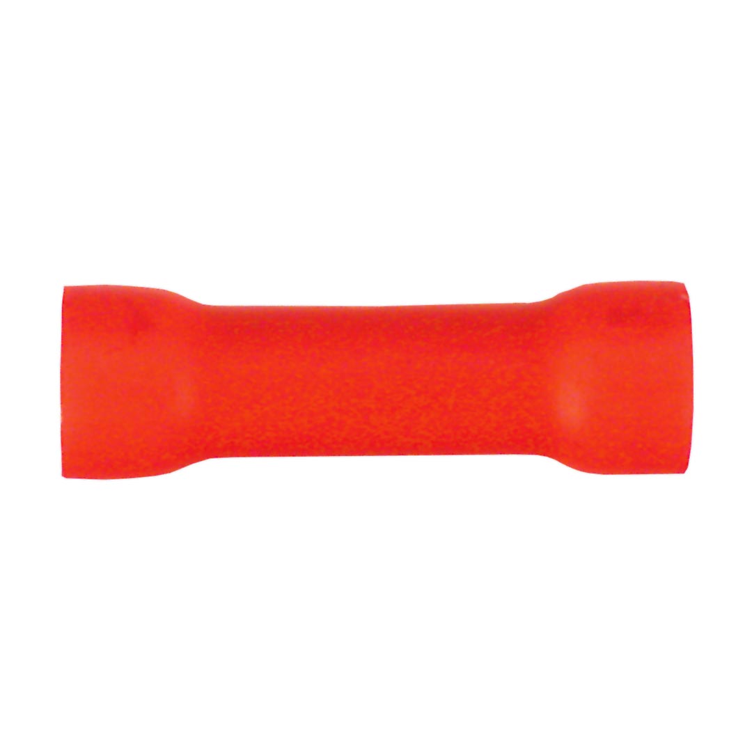 PAC 8GABUTT, 8 Gauge Vinyl Butt Connector, 100 PCS