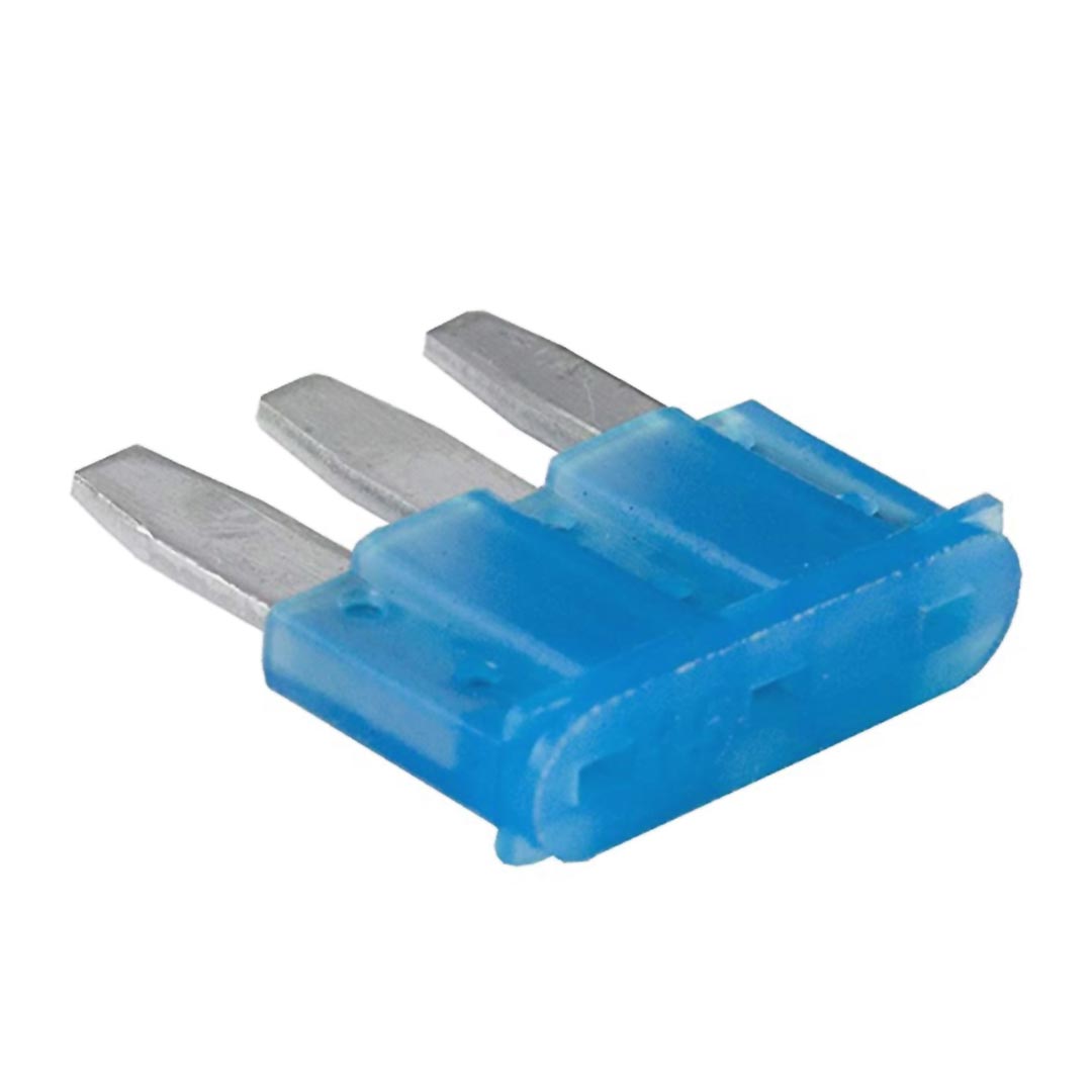PAC ATL15, 15 Amp 3-Leg Micro Fuse Blue, 5 PCS