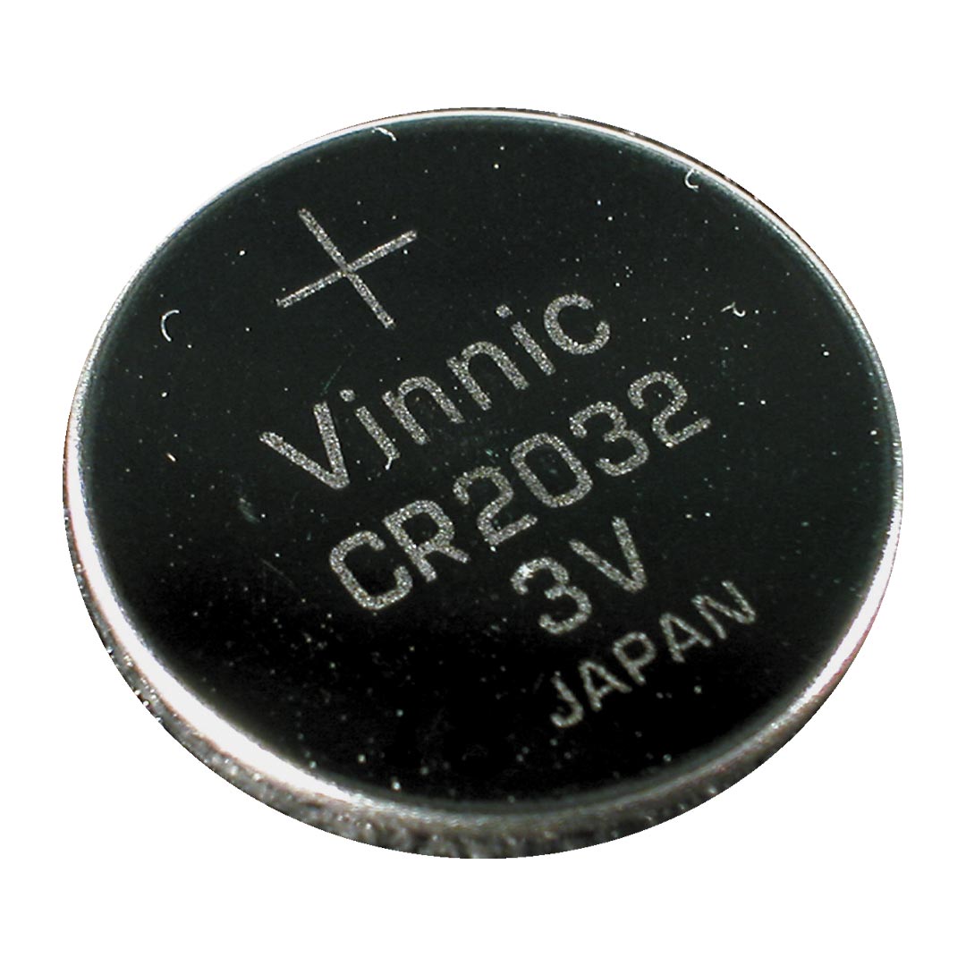PAC BATTERY4, 3V Lithium Battery (Cr2032)