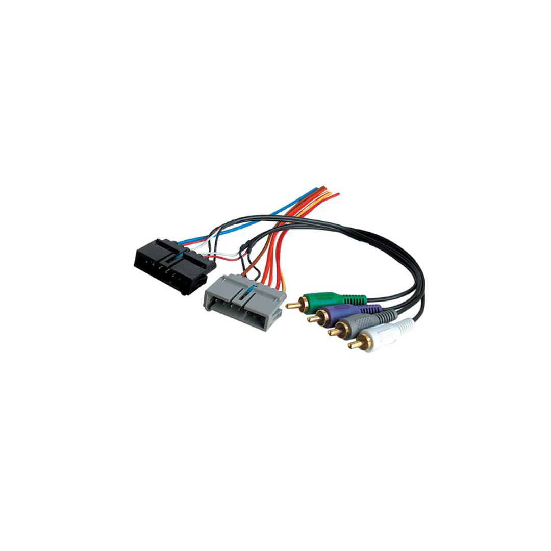 American International BHA1817R, 1984-2002 Chrysler / Dodge / Jeep / Plymouth OEM Amplifier Integration Harness Wire Harness