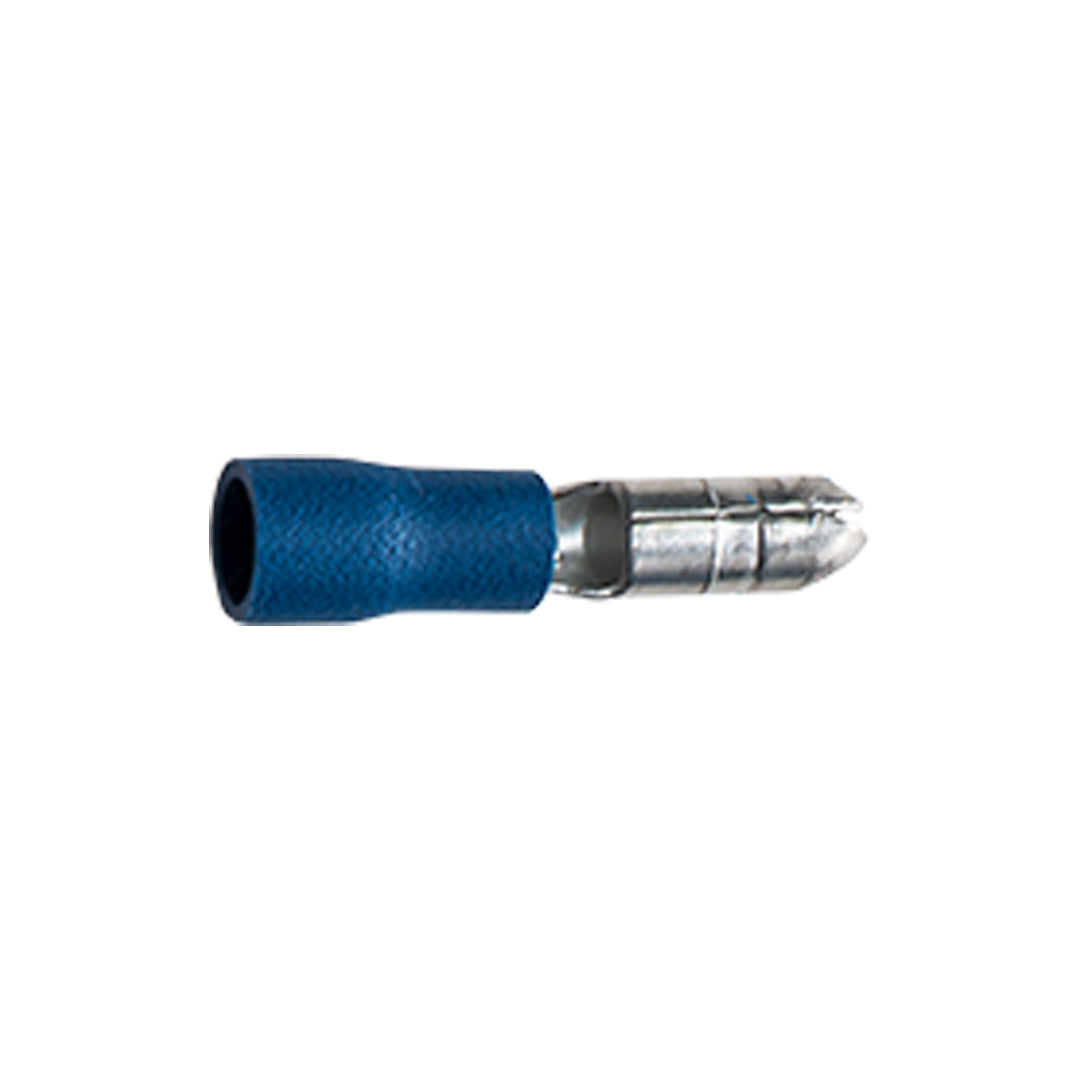 PAC CONBMB, 16-14 Gauge Blue Male Nylon Bullet Connector - 100/Bag
