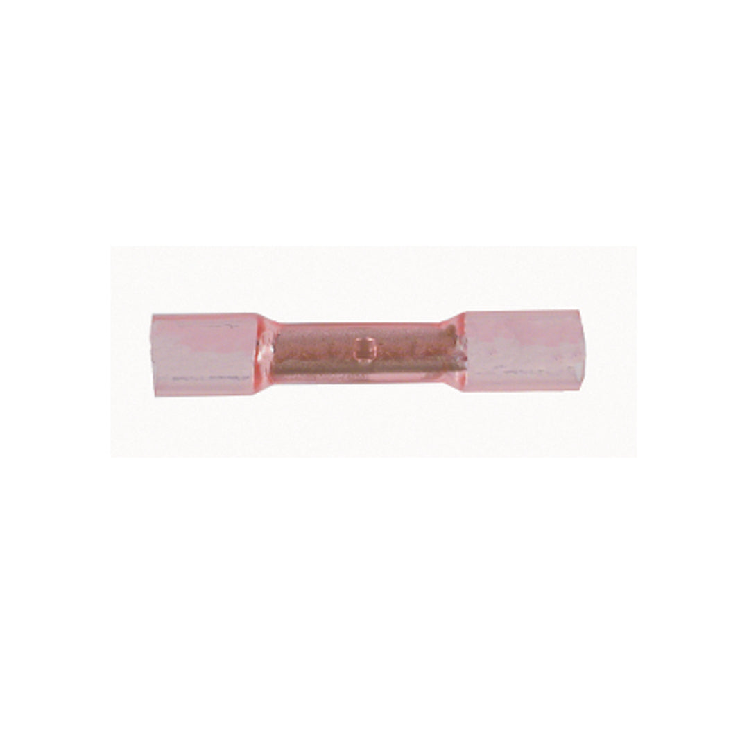 PAC CONHSBR, 22-18 Gauge Heat Shrink Butt Red (25/Bag)