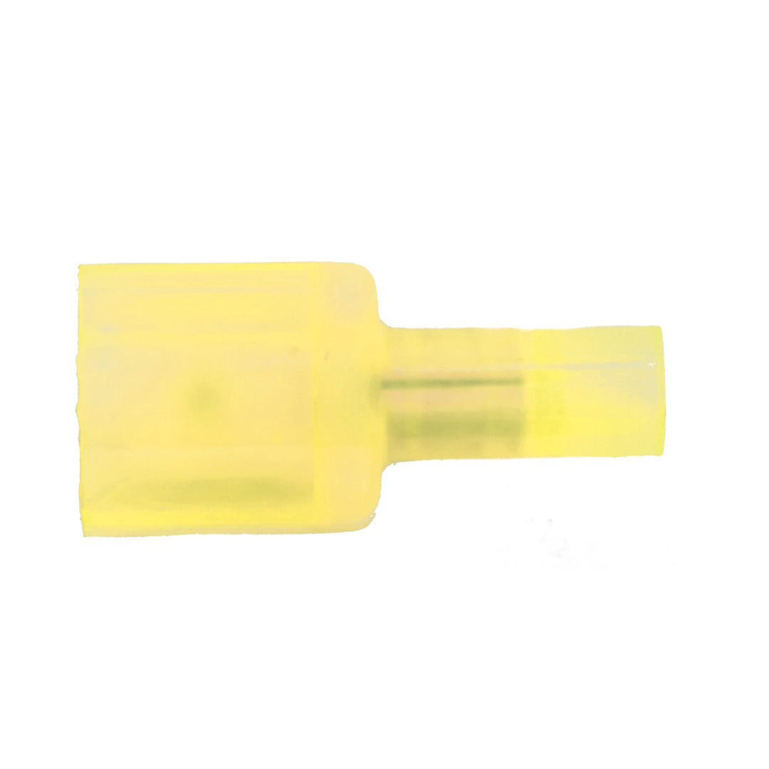 PAC FIMY, 10-12Ga Yellow Nylon Qdiscm - 100/Bag