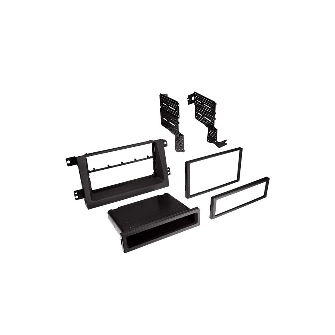 American International HONK836, 2006-2014 Honda Ridgeline Single DIN / ISO w/ Pocket or Double DIN Dash Kit