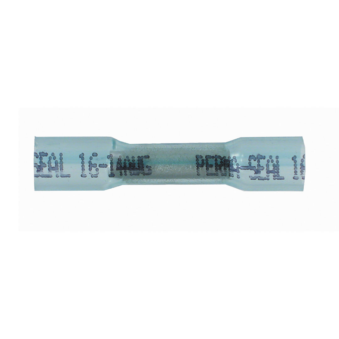 PAC HSBB, Heatshrink Butt Blue 16-14Ga - 25/Bag W/ Adhesive