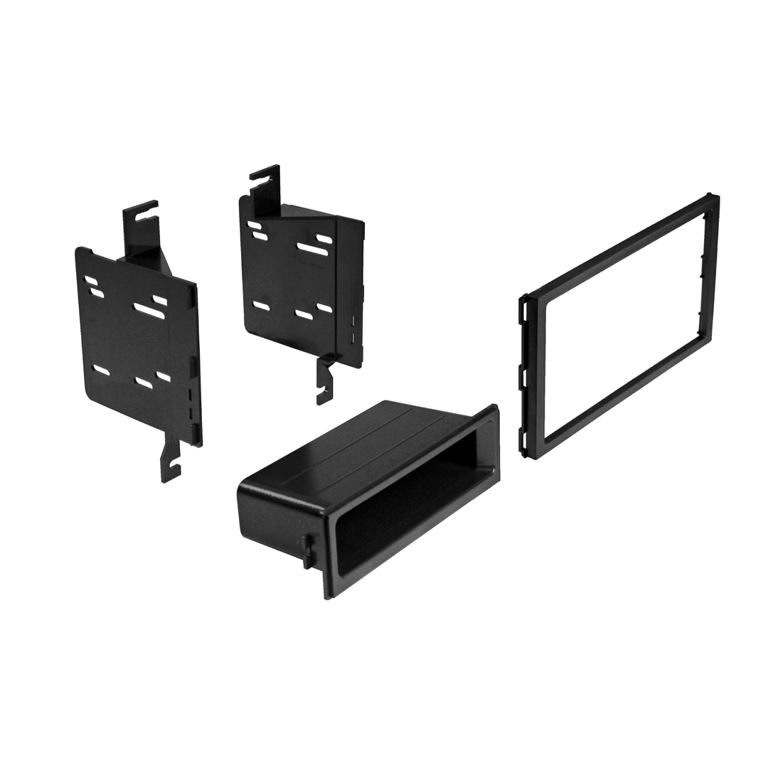 American International HYNK1142, 2007-2010 Hyundai Elantra(Radio Delete) Single ISO w/ Pocket or Double DIN Dash Kit