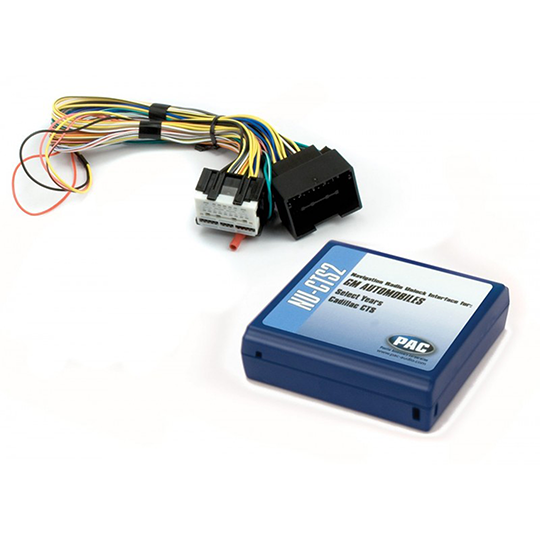 PAC NU-CTS2, Navigation Unlock Integration Interface For Cadillac CTS Disclaimer: Under No Circumstances