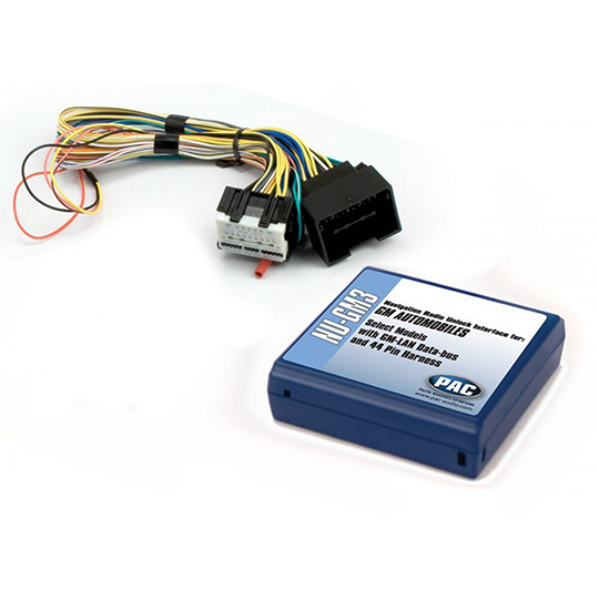 PAC NU-GM3, Navigation Unlock Integration Interface For GM Lan 29 Bit Vehicles w/ 44 Pin Connector Disclaimer: Under No Circumstances