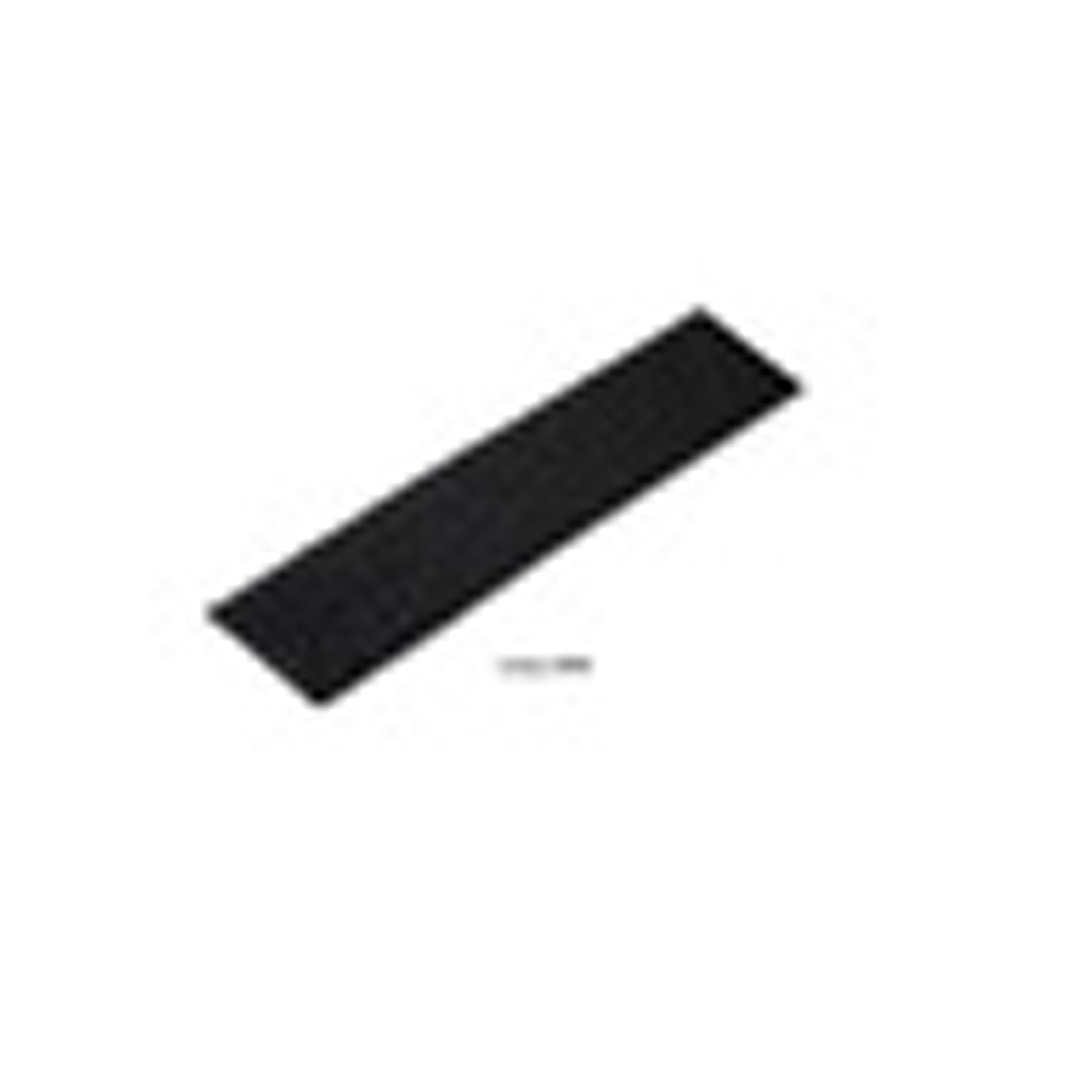 PAC VELCRO1L, 3M 1" Black Velcro Loop Side-Fuzzy
