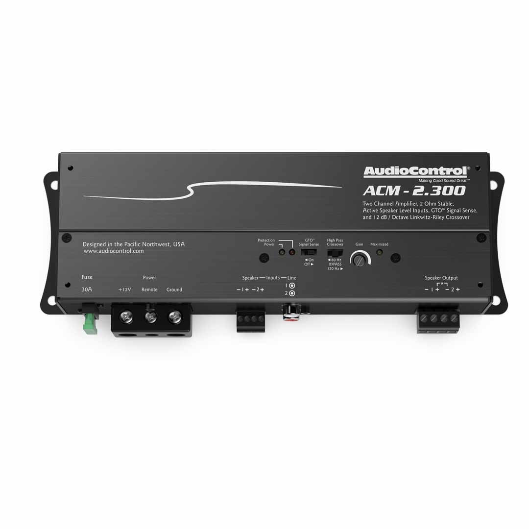 AudioControl ACM-2.300, ACM 2 Channel Class D Micro Amplifier, 300W