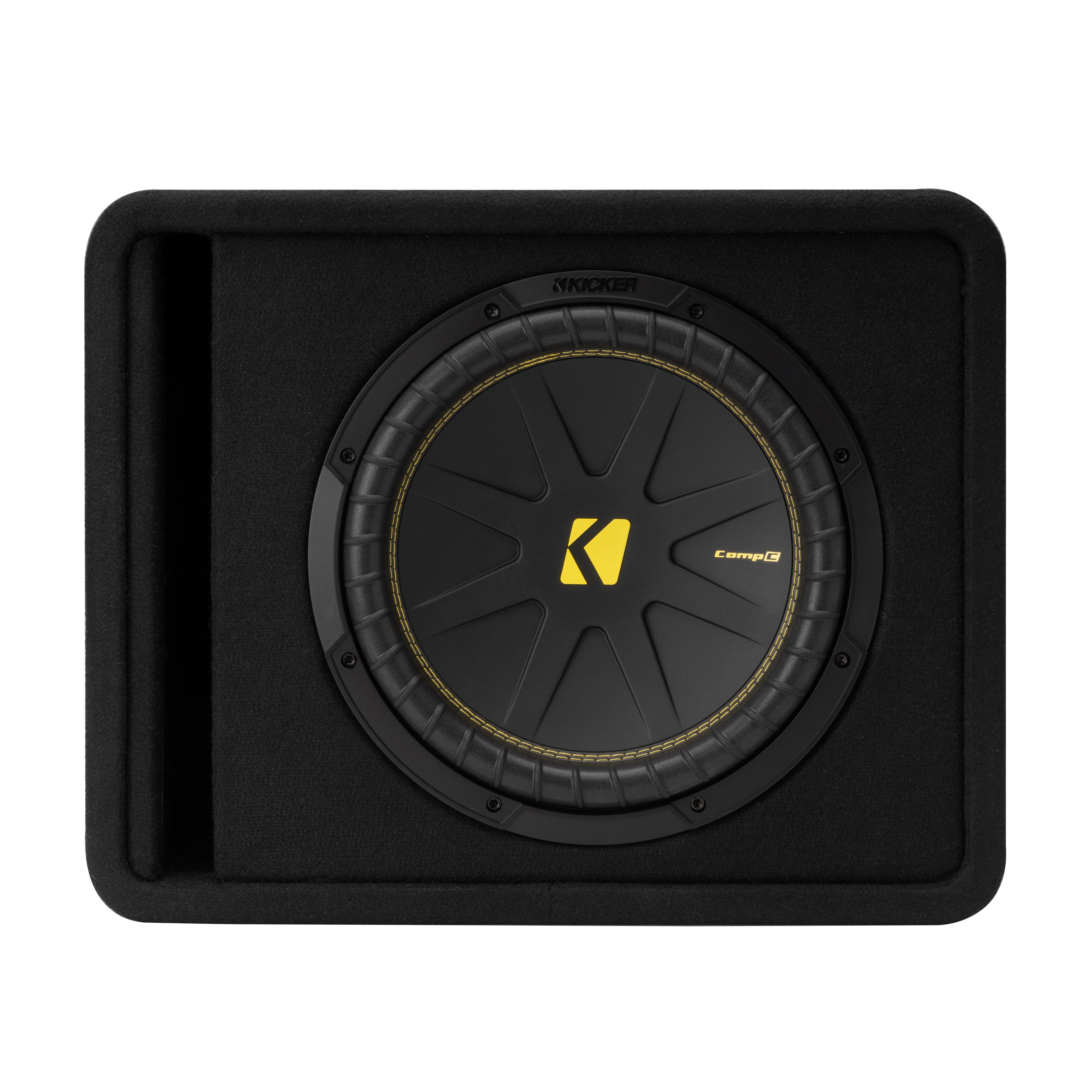 Kicker VCWC12, CompC Single 12" Loaded Vented Subwoofer Enclosure, 300W (50VCWC124)
