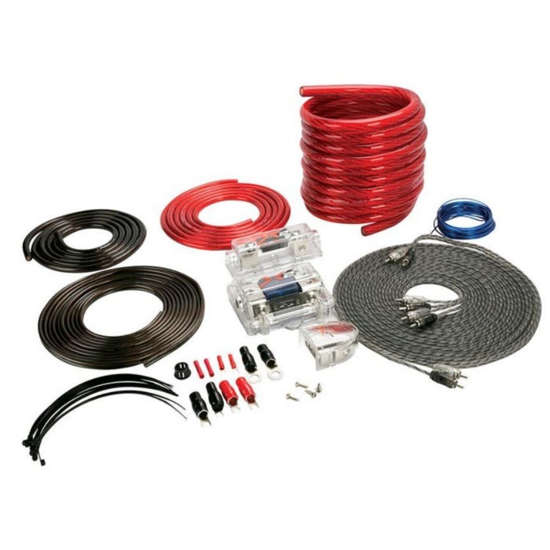 X2 by Scosche X2AKC2500, 15.5mm Oxygen Free Copper Dual Amplifier Install Kit, 3200W