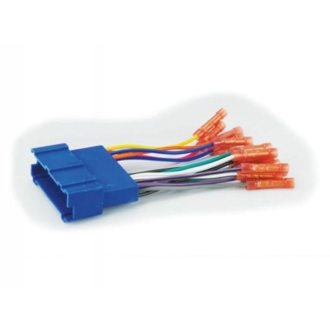 Scosche GM03BCB, 1994-2005 GM Power/Speaker Connector; Pre-Terminated w/ Butt Connectors