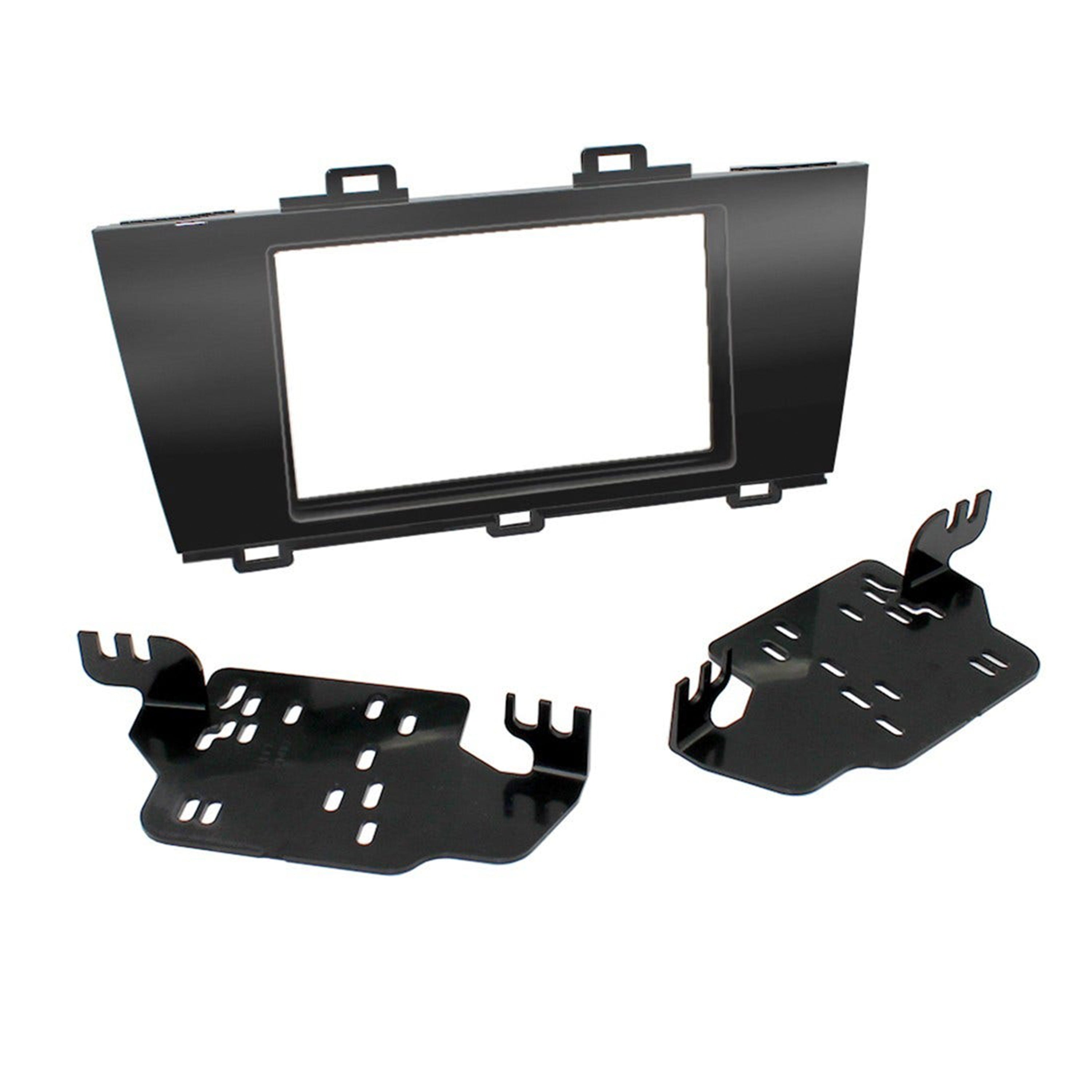 Scosche SU2030B, 2014-Up Subaru Legacy / Outback ISO Double DIN Kit; Matte Black