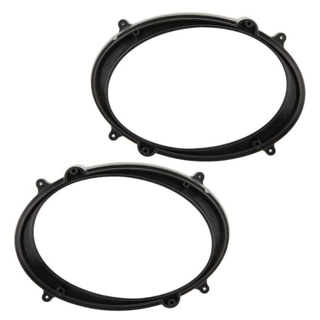 Scosche SAHD6901B, 2014-Up Saddlebag Lid 5X7Ó To 6X9Ó Speaker Adapter