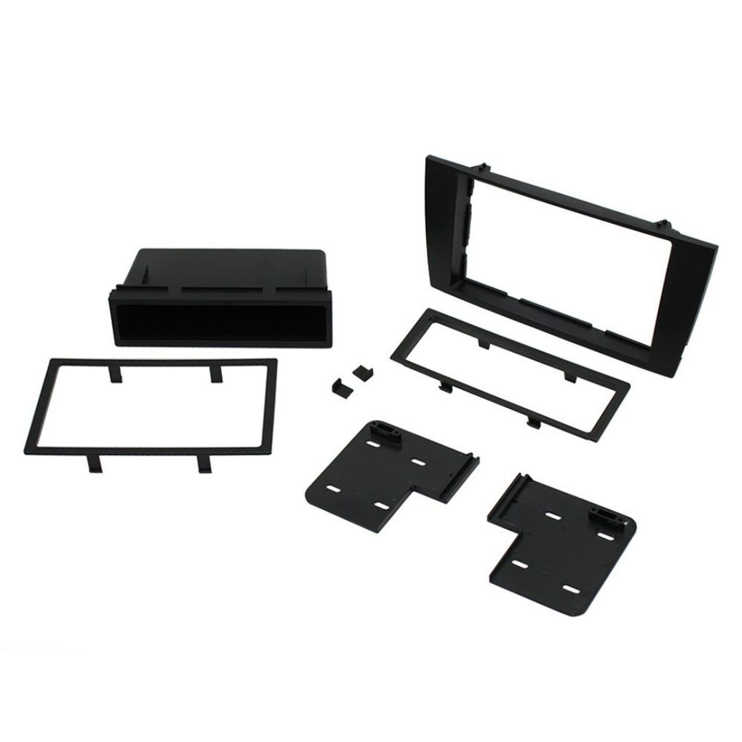 Scosche JR8200SB, 2002-2008 Jaguar X-Type ISO Double DIN w/ Pocket Kit; Silver