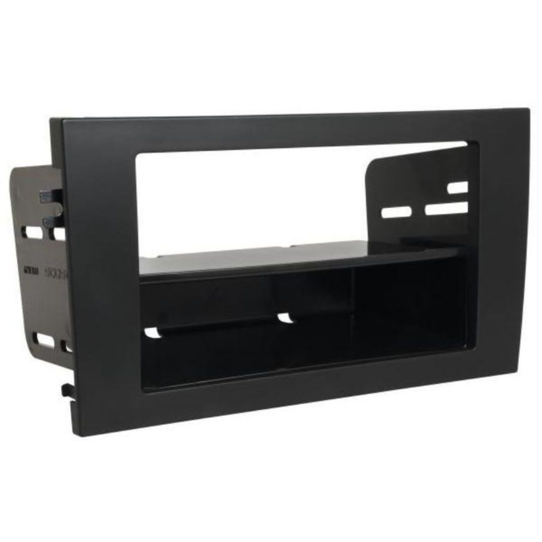 Scosche AU2391B, 2002-08 Audi A4 ISO Double DIN & DIN + Pocket Kit
