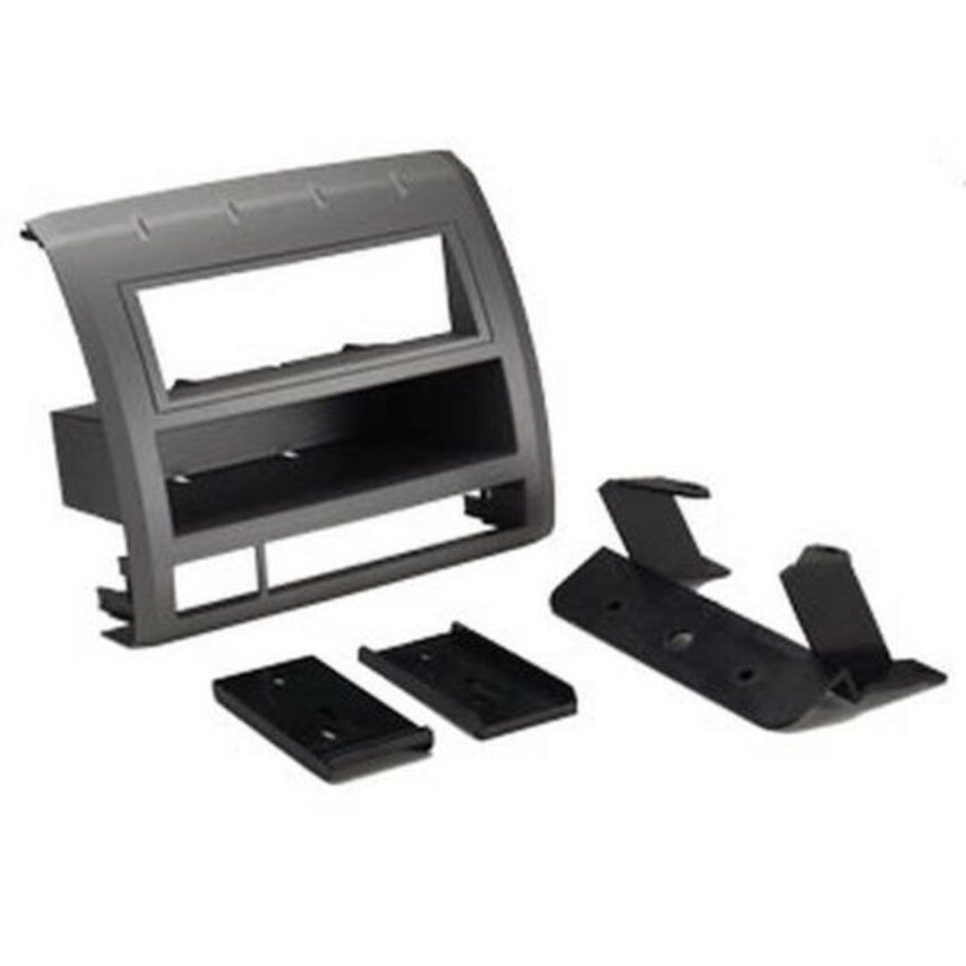 Scosche TA2052B, 2005-2011 Toyota Tacoma DIN w/Molded Pocket Kit, Silver