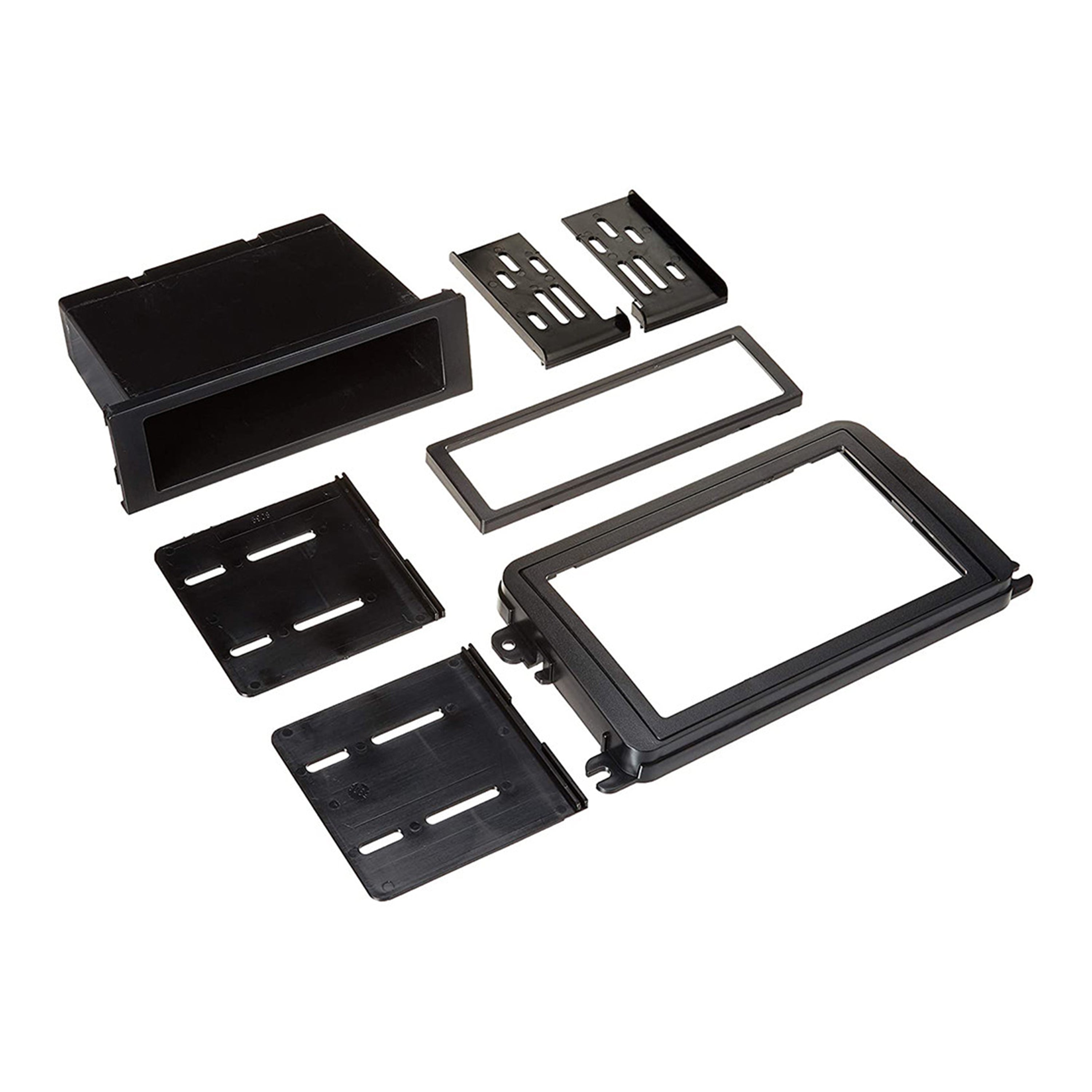 Scosche VW3300B, 2006-Up Volkswagen ISO Double DIN & DIN Pocket Kit