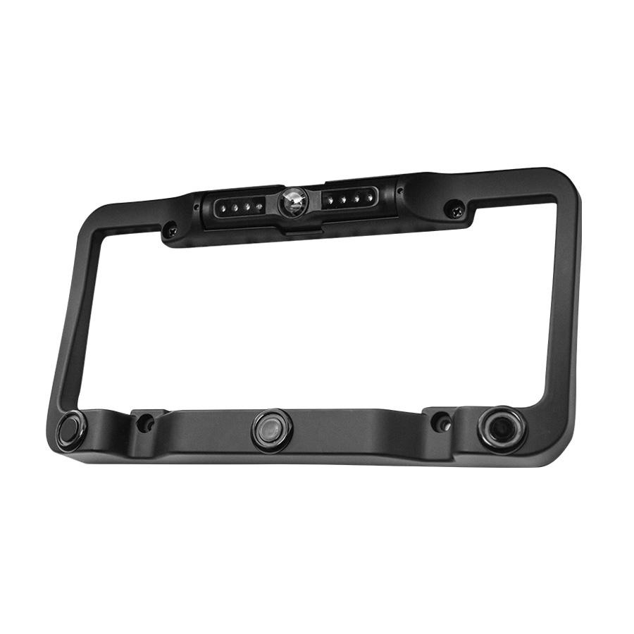 Power Acoustik LP-4CS, License Plate Frame Camera, Night vision, Back-up Sensors