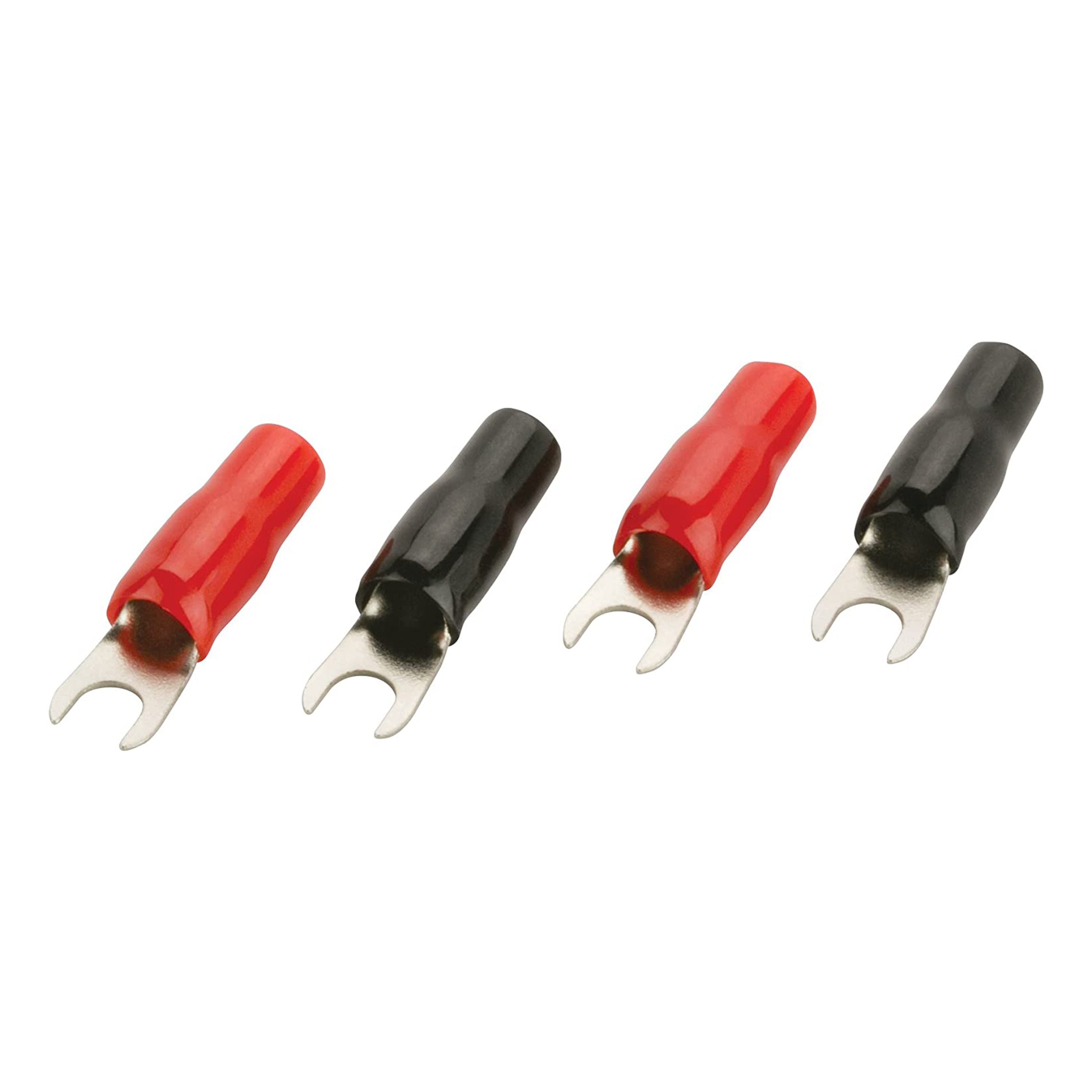 X2 by Scosche X2BS8-4, 8 Gauge Spade Terminal - 4 Pack