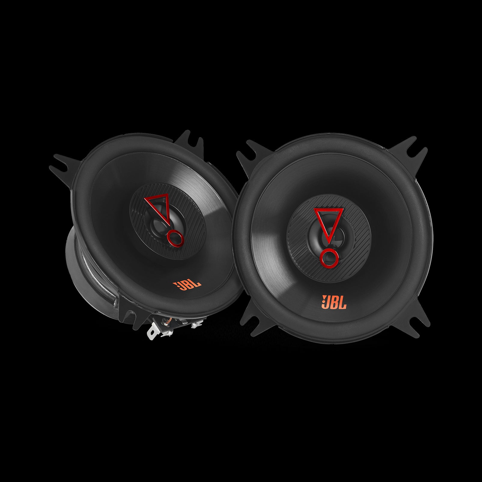 Stage 4” 2-Way Car Audio Speaker, No Grille