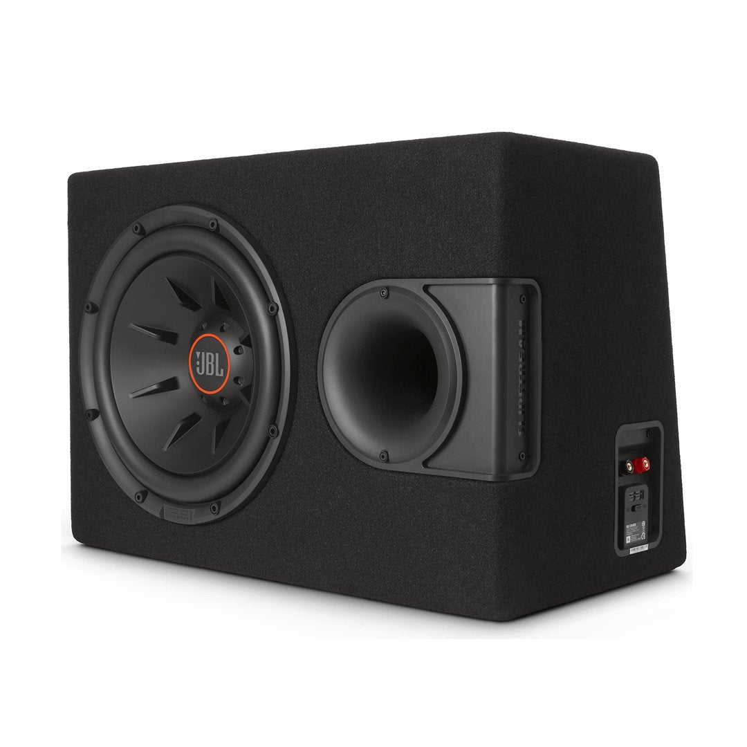 10” Subwoofer with Enclosure and SSI™ (Selectable Smart Impedance) switch from 2 to 4 ohm