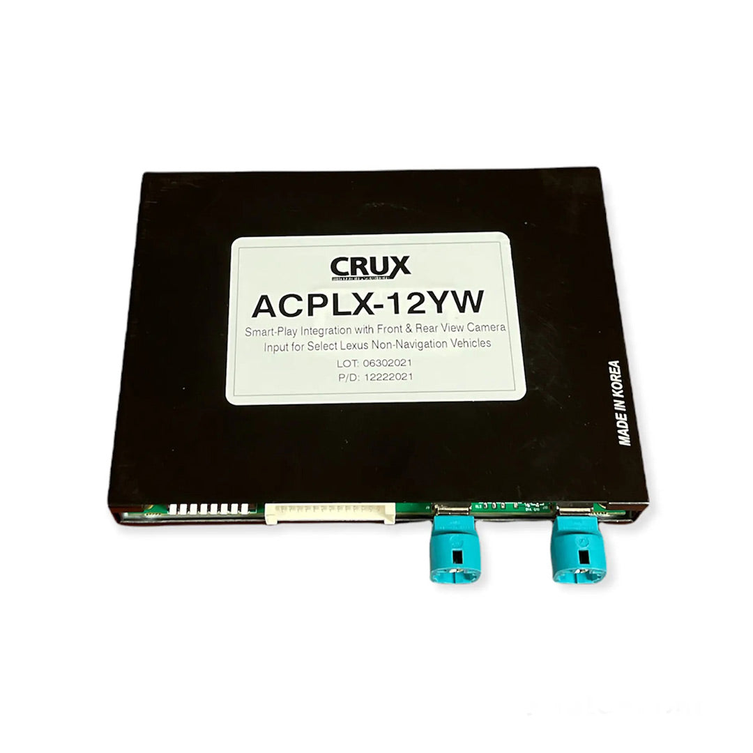 Crux ACPLX-12YW, Smart-Play Integration for select 2014-2020 Lexus vehicles without OEM Navigation Wireless Version