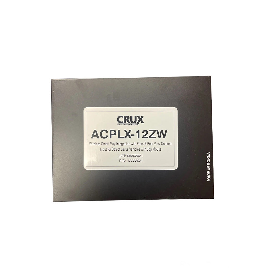 Crux ACPLX-12ZW, Smart-Play Integration for Select 2013-2019 Lexus Vehicles with OEM NAV & Jog Mouse or Touch Pad Wireless Version