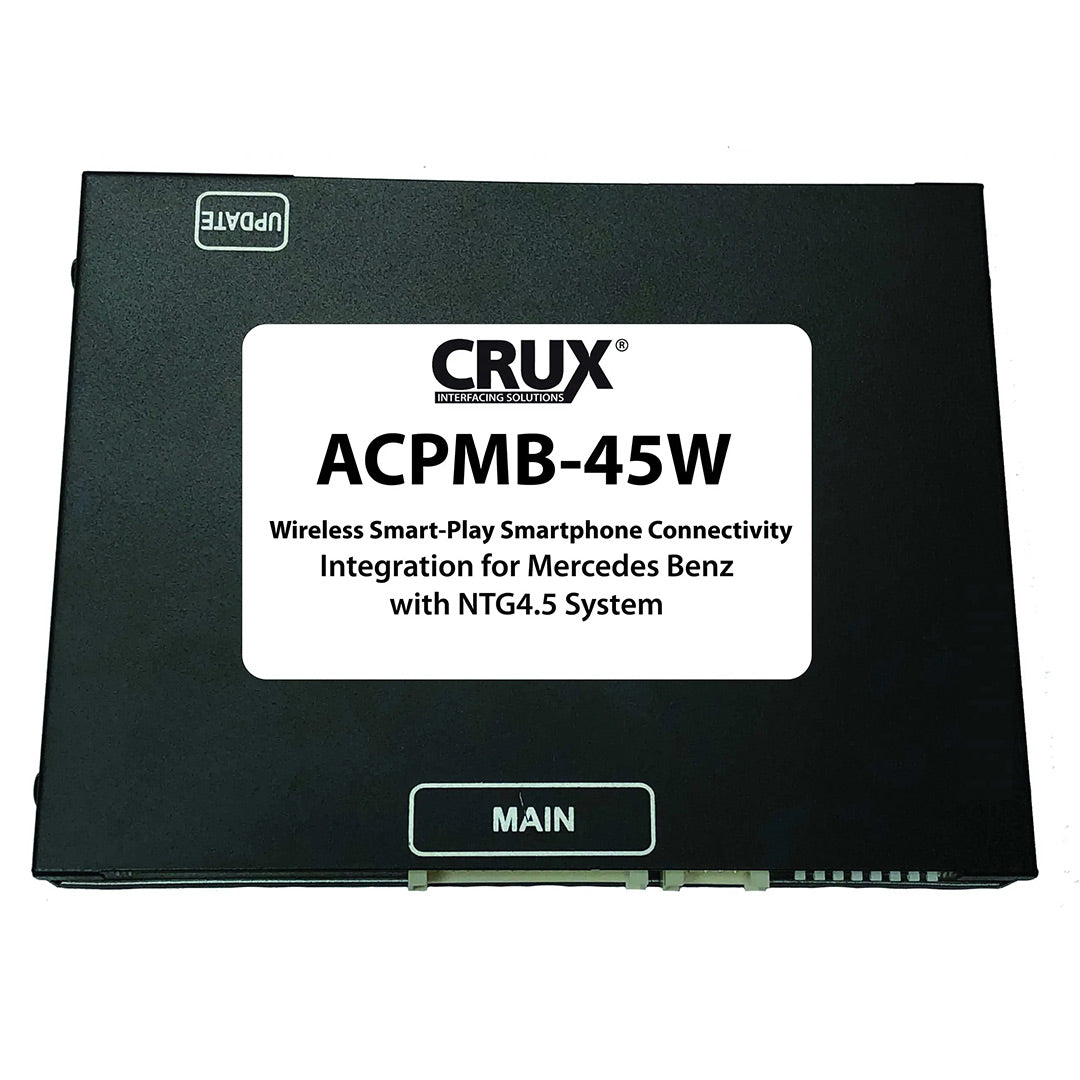 Crux ACPMB-45W, Smart-Play Integration for select Mercedes Benz vehicles with NTG4.5 System Wireless Version