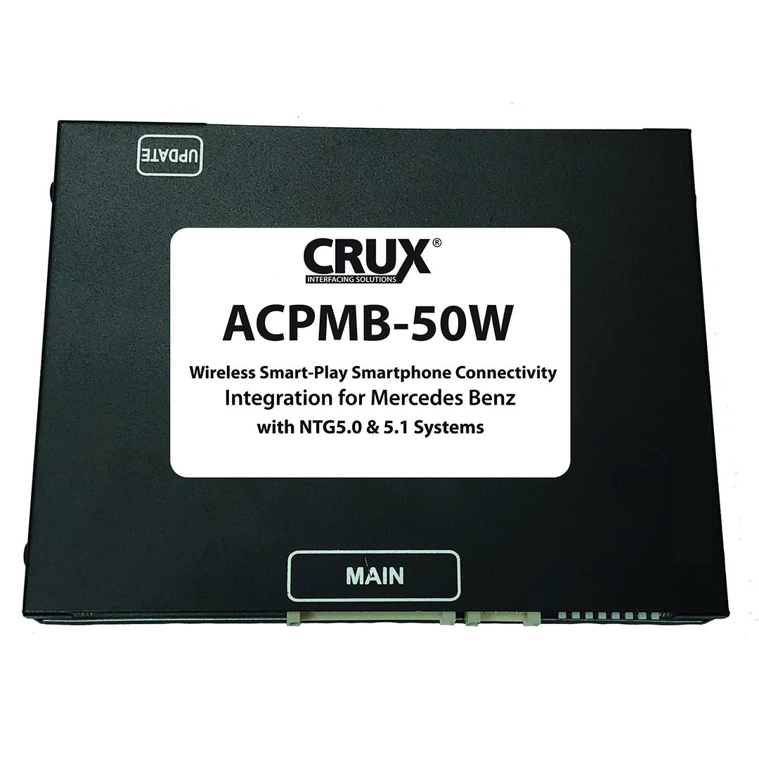 Crux ACPMB-50W, Smart-Play Integration for Mercedes Benz vehicles with NTG5 / 5.1 Systems Wireless Version