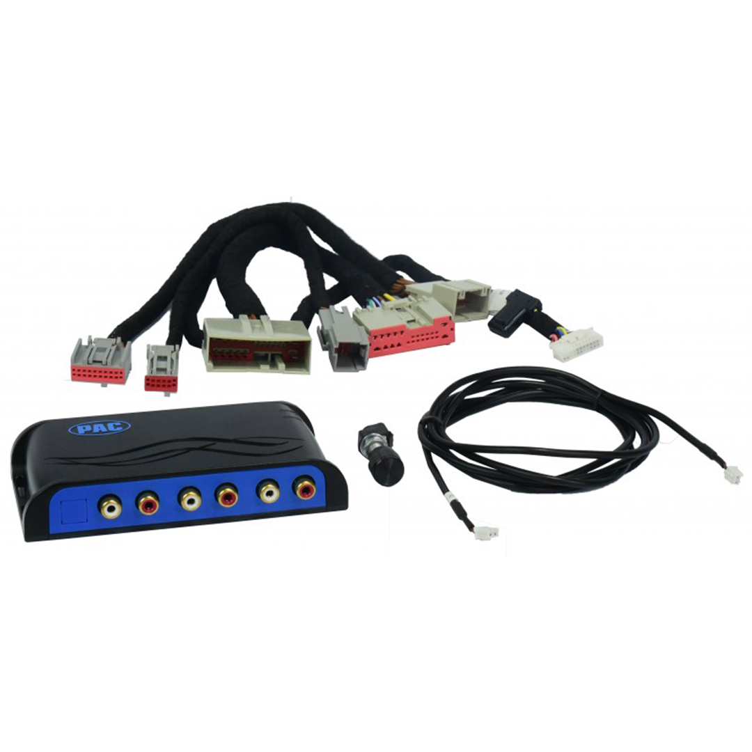 PAC AP4-FD11, AmpPRO For Select Ford and Lincoln Vehicles w/ 24-Pin 16-Pin and 8-Pin Connectors Audio Output Interface For Vehicles