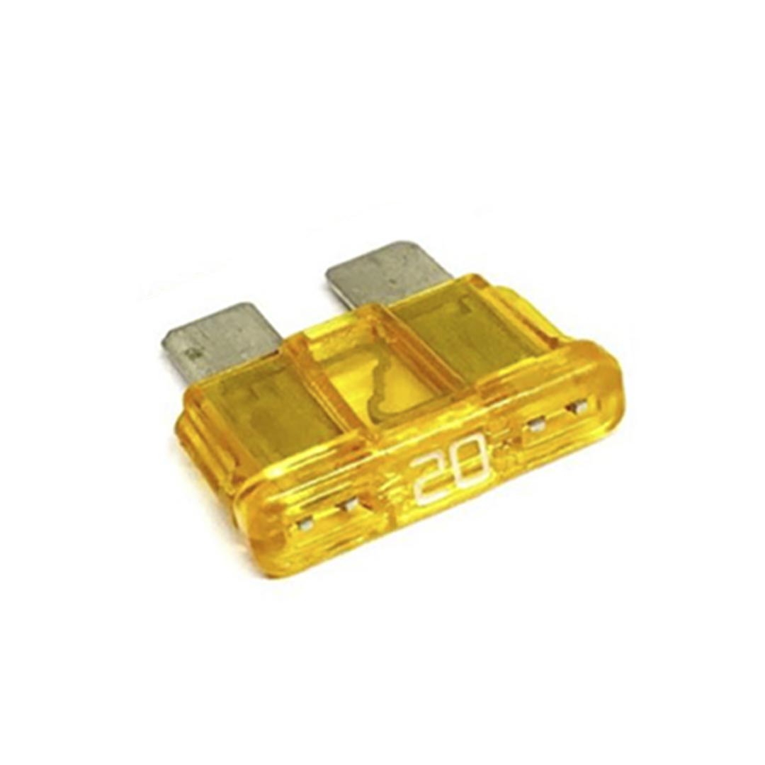 PAC ATC20, 20 Amp Blade Fuse (Yellow) 25/PCS