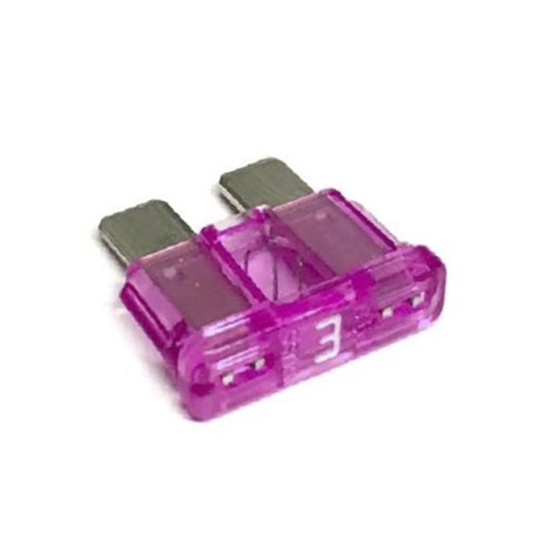 PAC ATC3, 3 Amp Blade Fuse (Purple) 25/PCS