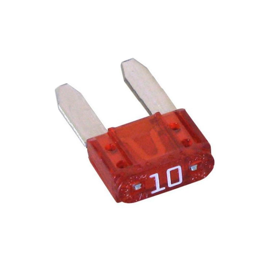 PAC ATR10J, 10 Amp ATR Micro 2-Blade Fuse 25 Per Bag