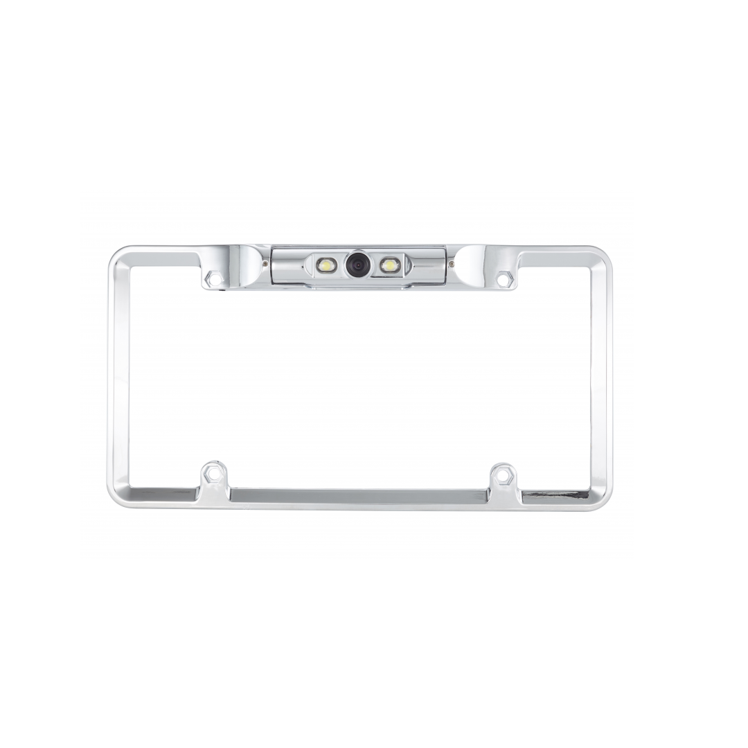 EchoMaster CAM-LF1C-N, 1/4" CMOS Full Frame License Plate Camera w/ Chrome Metal Finish