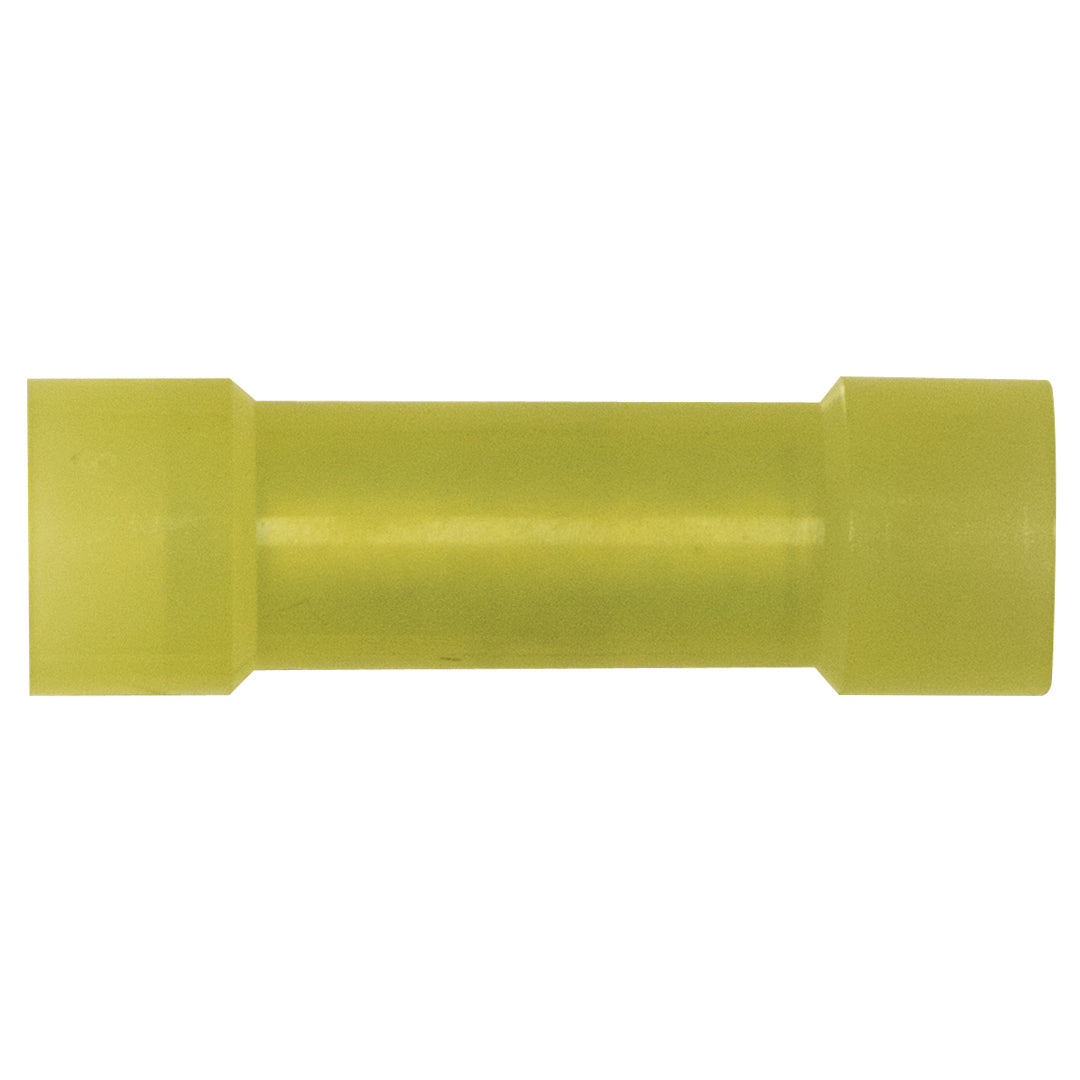 PAC CONBCY, Yellow Nylon Butt Connector - 100/Bag