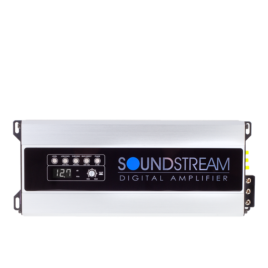 Soundstream DPA1.2000D, Reserve Class D Monoblock Subwoofer Amplifier, 2,000W
