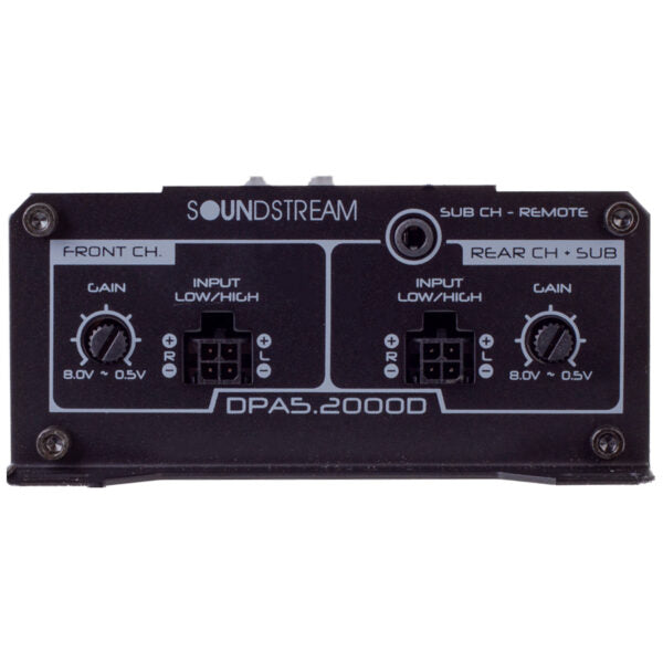 Soundstream DPA5.2000D, Reserve Class D 5 Channel Amplifier, 2,000W