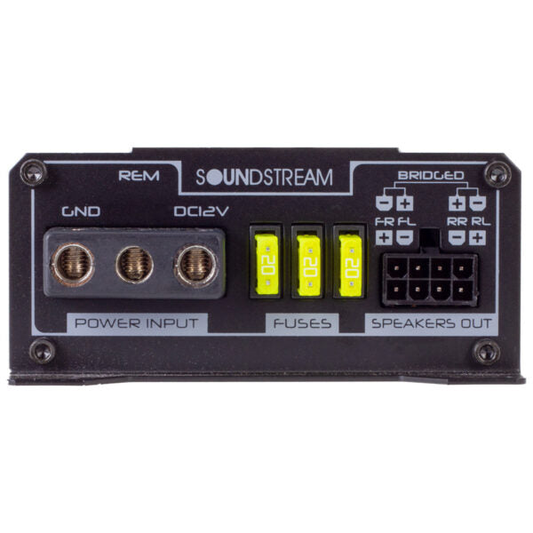 Soundstream DPA4.1600D, Reserve Class D 4 Channel Full Range Amplifier, 1,600W