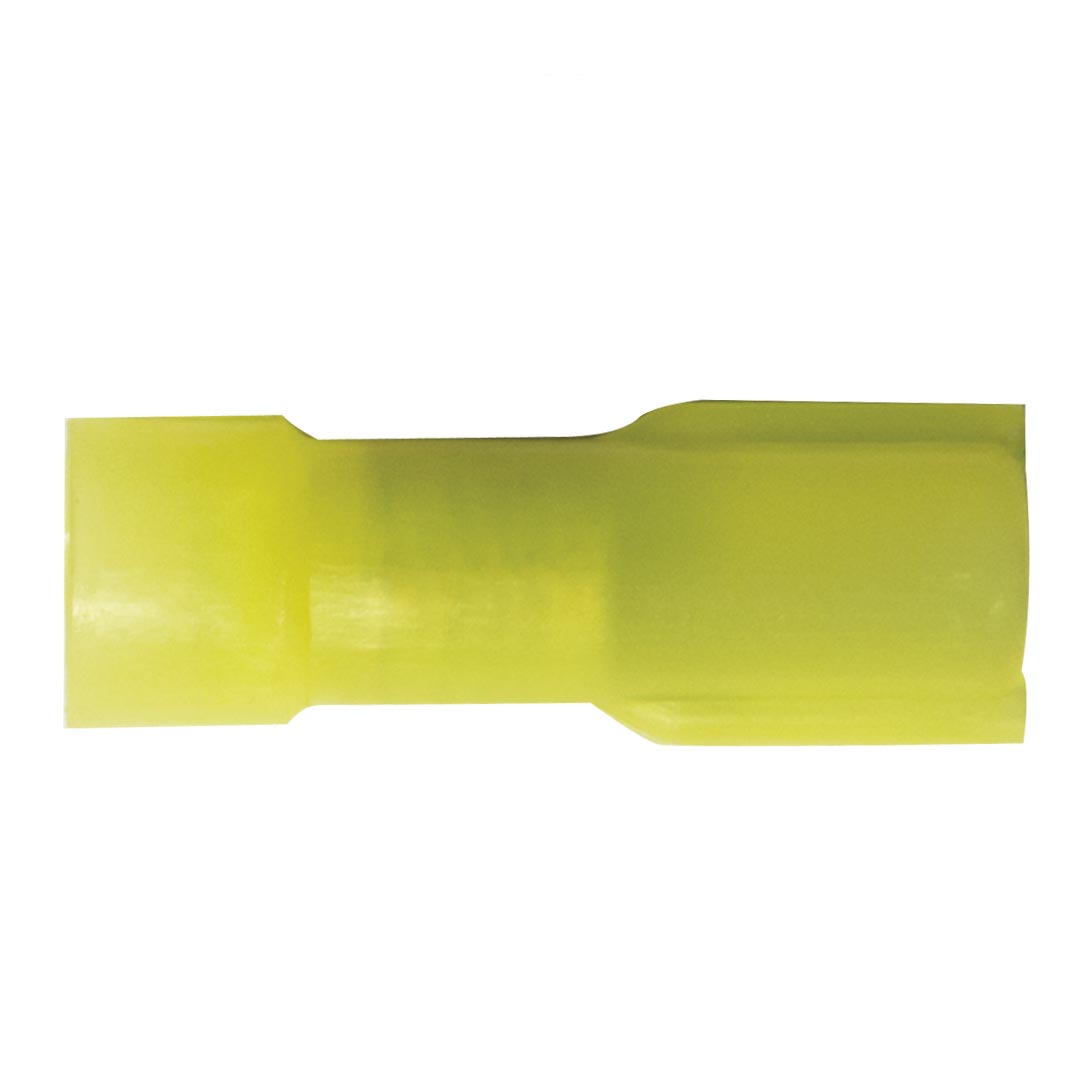 PAC FIFY, 10-12Ga Yellow Nylon Qdiscf - 100/Bag