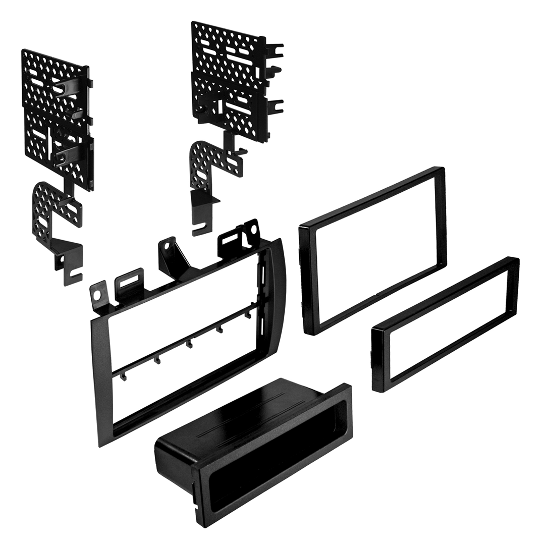 American International GMK262, 1996-2005 Cadillac Single DIN / ISO w/ Pocket or Double DIN Dash Kit