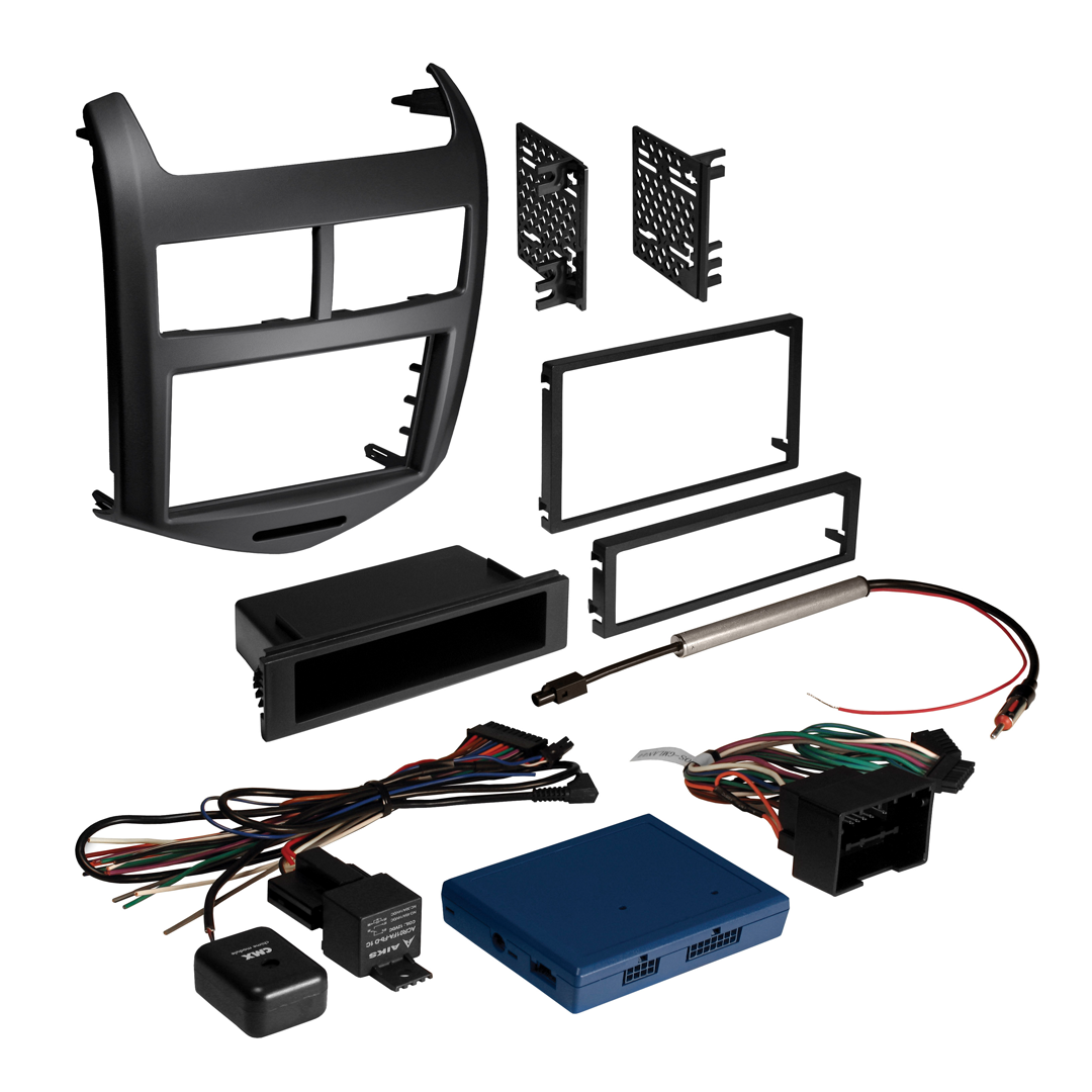 American International GMK315BX, 2012-2016 Chevrolet Sonic Integrated Solution Jet Black Dash Kit