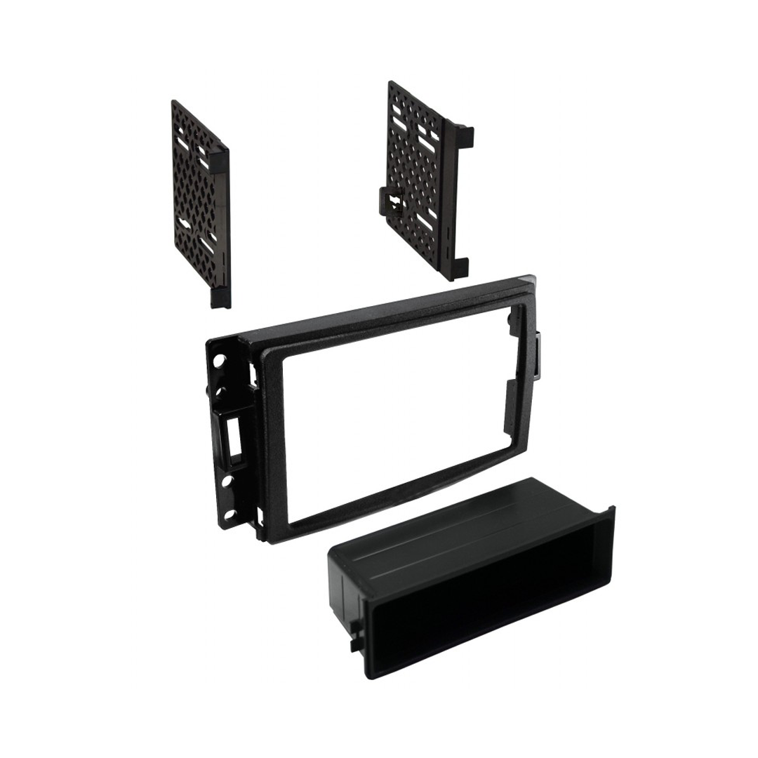 American International GMK381, 2005-2013 GMC Single ISO w/ Pocket or Double DIN Dash Kit