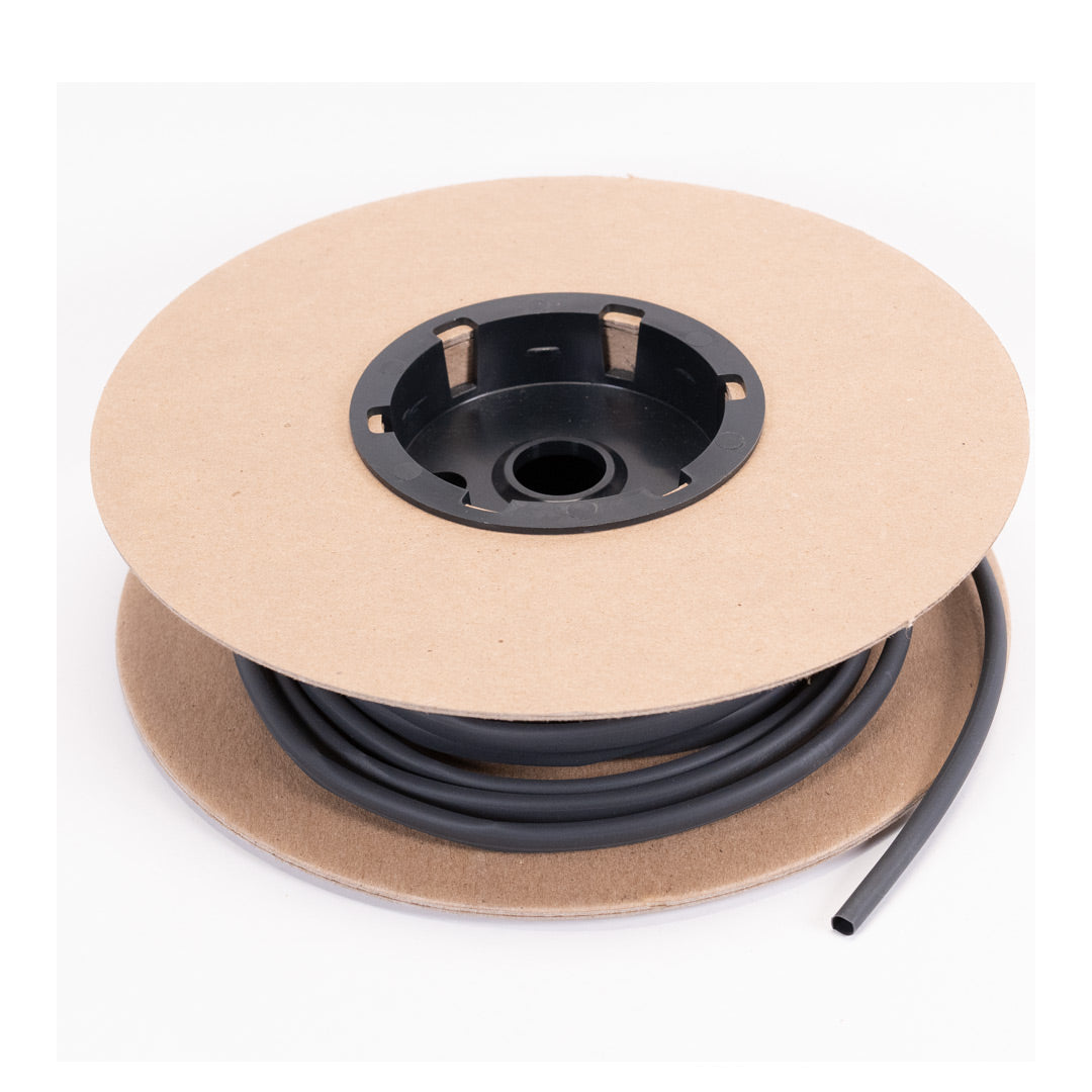 PAC HSR14, 1/4" Black Heat Shrink - 25 Roll