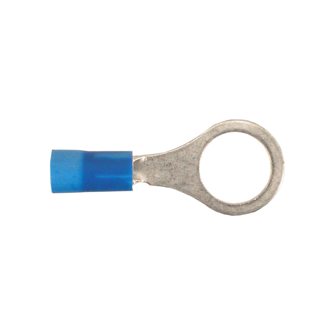 PAC IRB38, 3/8" 14-16Ga Blue Ring Term - 100/Bag