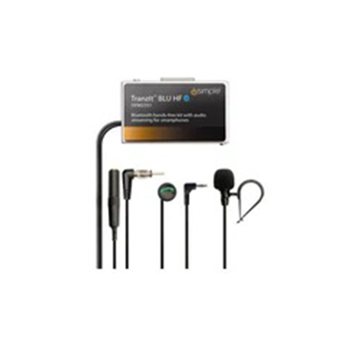 iSimple ISFM2351, Bluetooth Hands Free Kit w/ Audio Streaming For Smart Phones RCA and FM Out