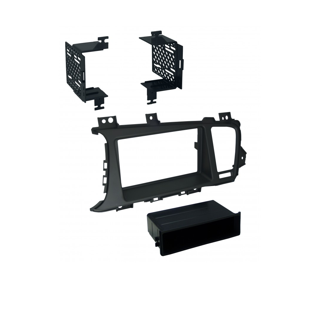 American International KIAK1239, 2011-2013 Kia Optima Single ISO w/ Pocket or Double DIN Dash Kit