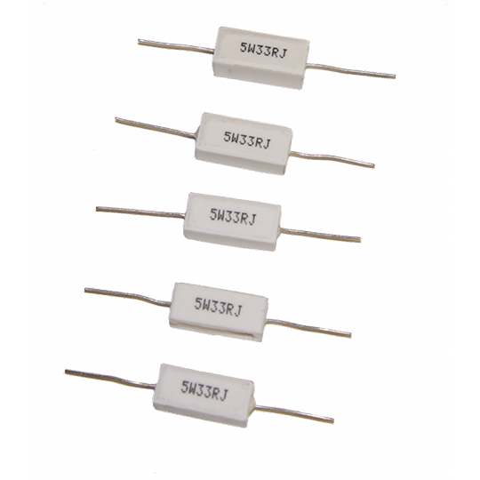 PAC LR335, 33 Ohm Resistor Pack (5 Pcs) Sandstone Axial Resistors
